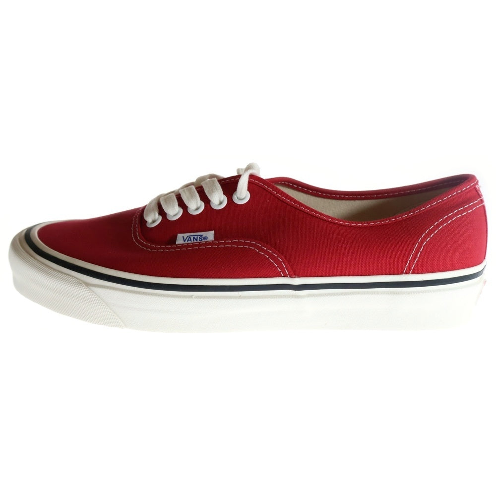 VANS(ヴァンズ) AUTHENTIC 44 DX オーセンティック ローカットスニーカー レッド US9/27cm VN0A38ENMR9