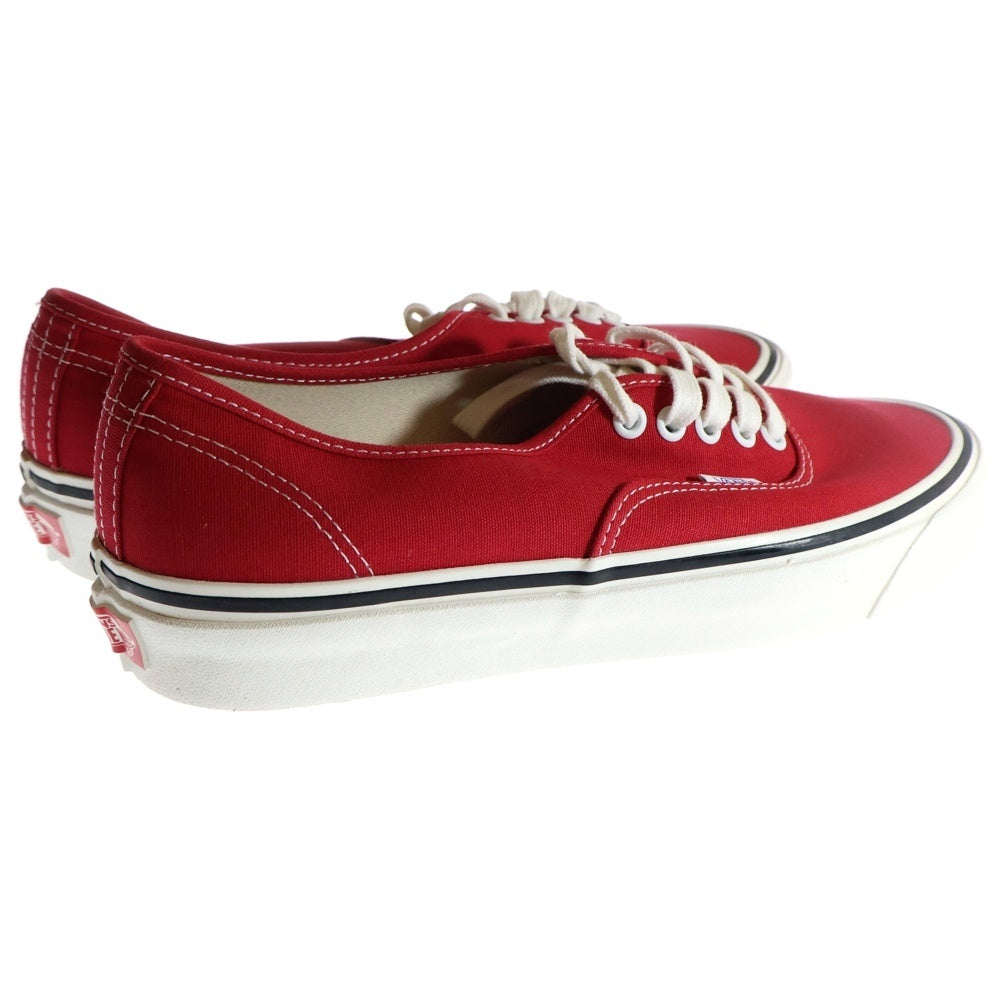 VANS(ヴァンズ) AUTHENTIC 44 DX オーセンティック ローカットスニーカー レッド US9/27cm VN0A38ENMR9