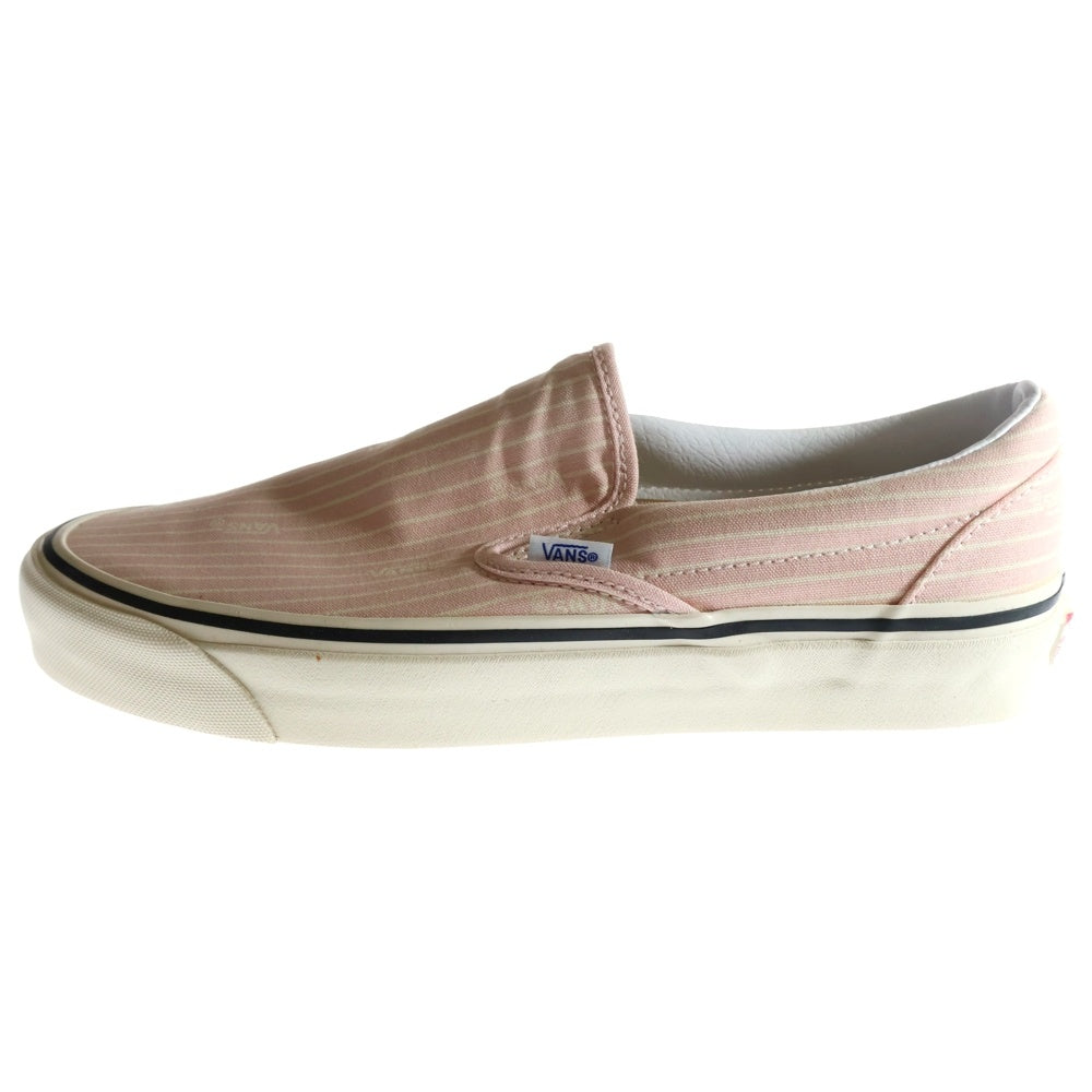 VANS(ヴァンズ) CLASSIC SLIP-ON 98 DX クラシックスリッポン98 ローカットスニーカー ピンク US9.5/27.5cm VN0A3JEX1KT