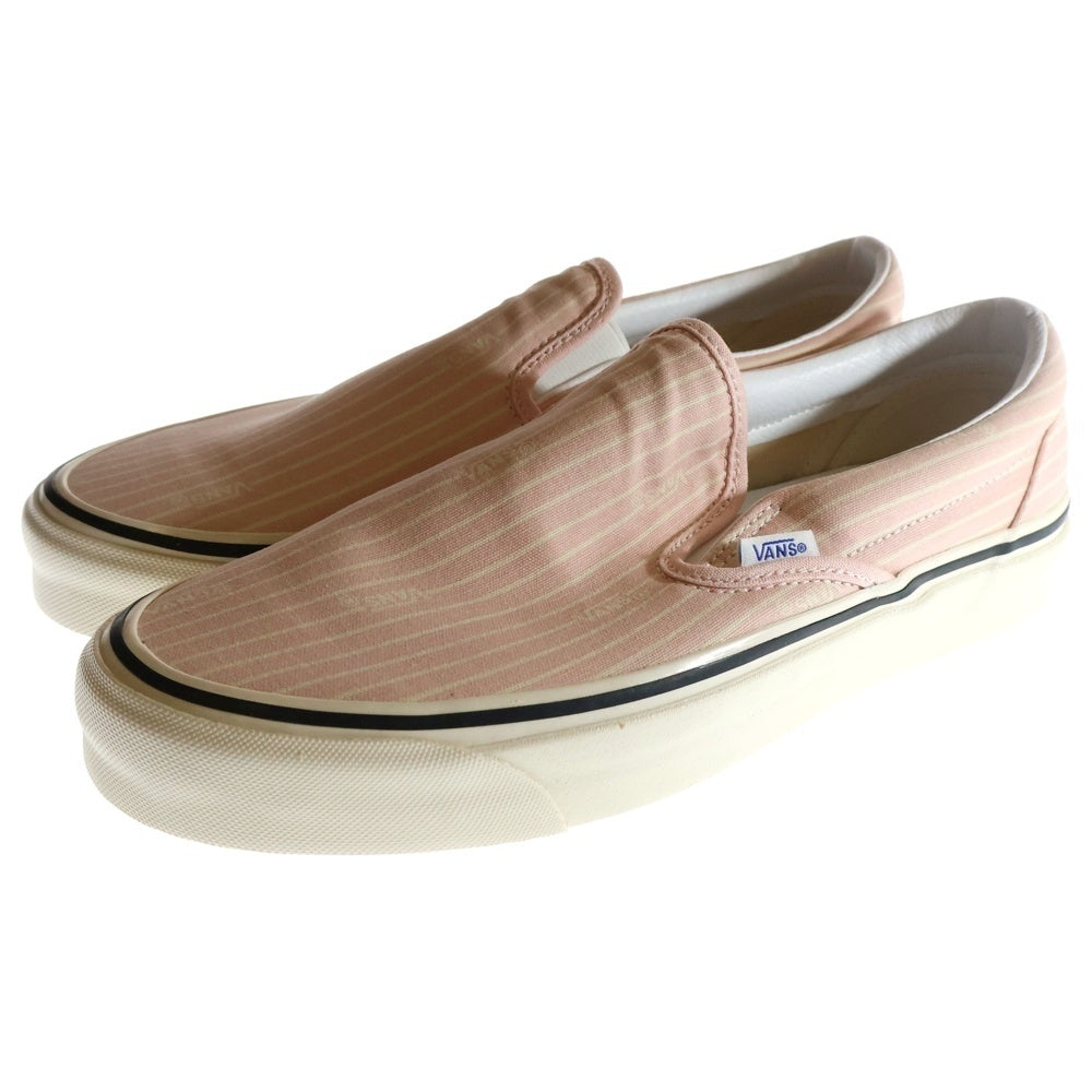 VANS(ヴァンズ) CLASSIC SLIP-ON 98 DX クラシックスリッポン98 ローカットスニーカー ピンク US9.5/27.5cm VN0A3JEX1KT