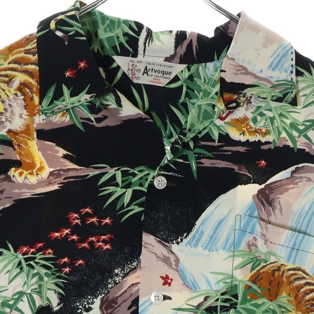 SUN SURF(サンサーフ) SPECIAL EDITION SASA TORA スペシャルエディション 笹虎 グラフィックプリント 半袖アロハシャツ マルチカラー SS39478