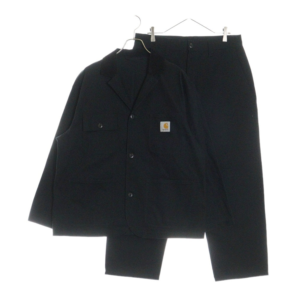 CARHARTT(カーハート) ×Kunichi Nomura Tripster 野村訓市 トリップスター セットアップ カジュアルスーツ カバーオール ジャケット パンツ ブラック