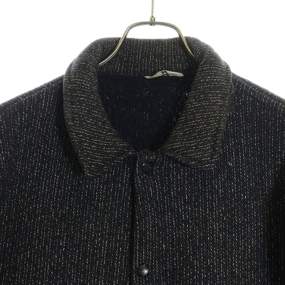 Brown's BEACH(ブラウンズビーチ) 50S-60S VINTAGE JACKET ビーチクロスニット ごま塩 スナップボタン ヴィンテージジャケット グレー