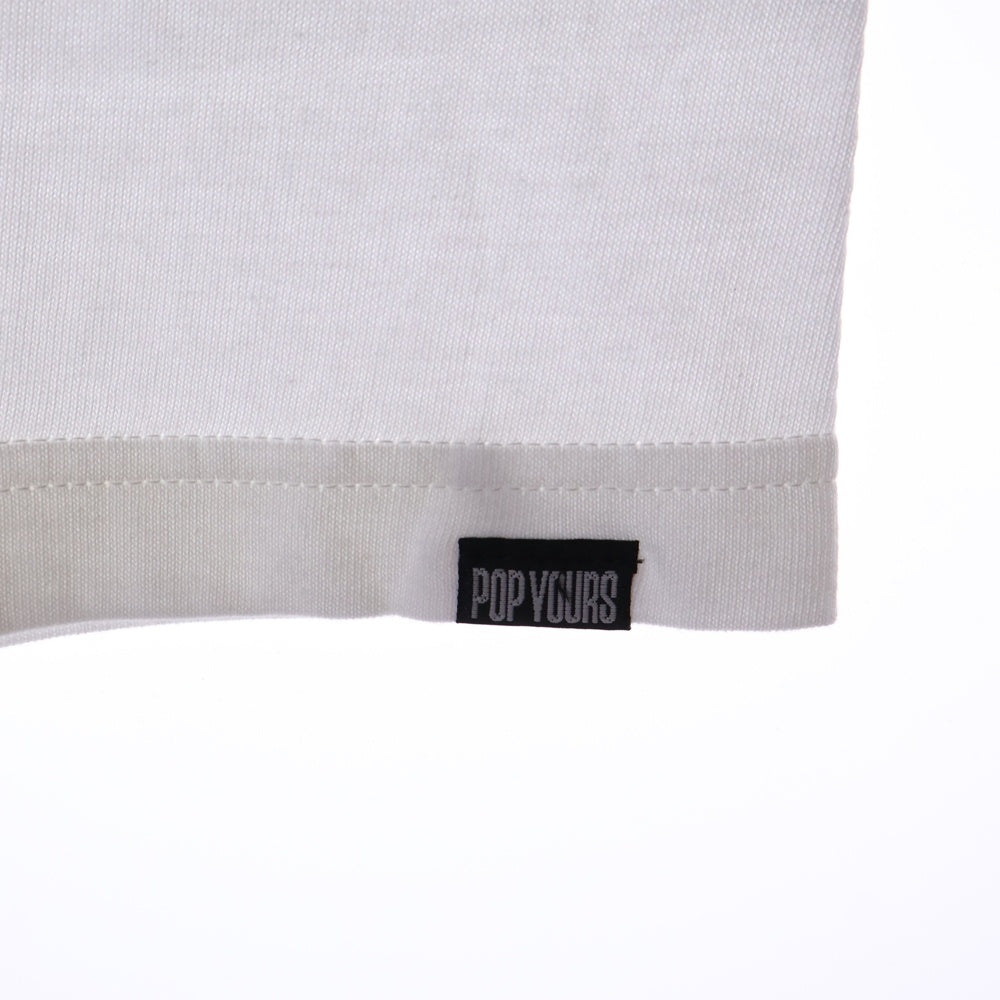 NO BRAND(ノーブランド) POP YOURS JJJ Live Photo Tee ポップユアーズ ジェイジェイジェイ ライブフォトTシャツ ホワイト