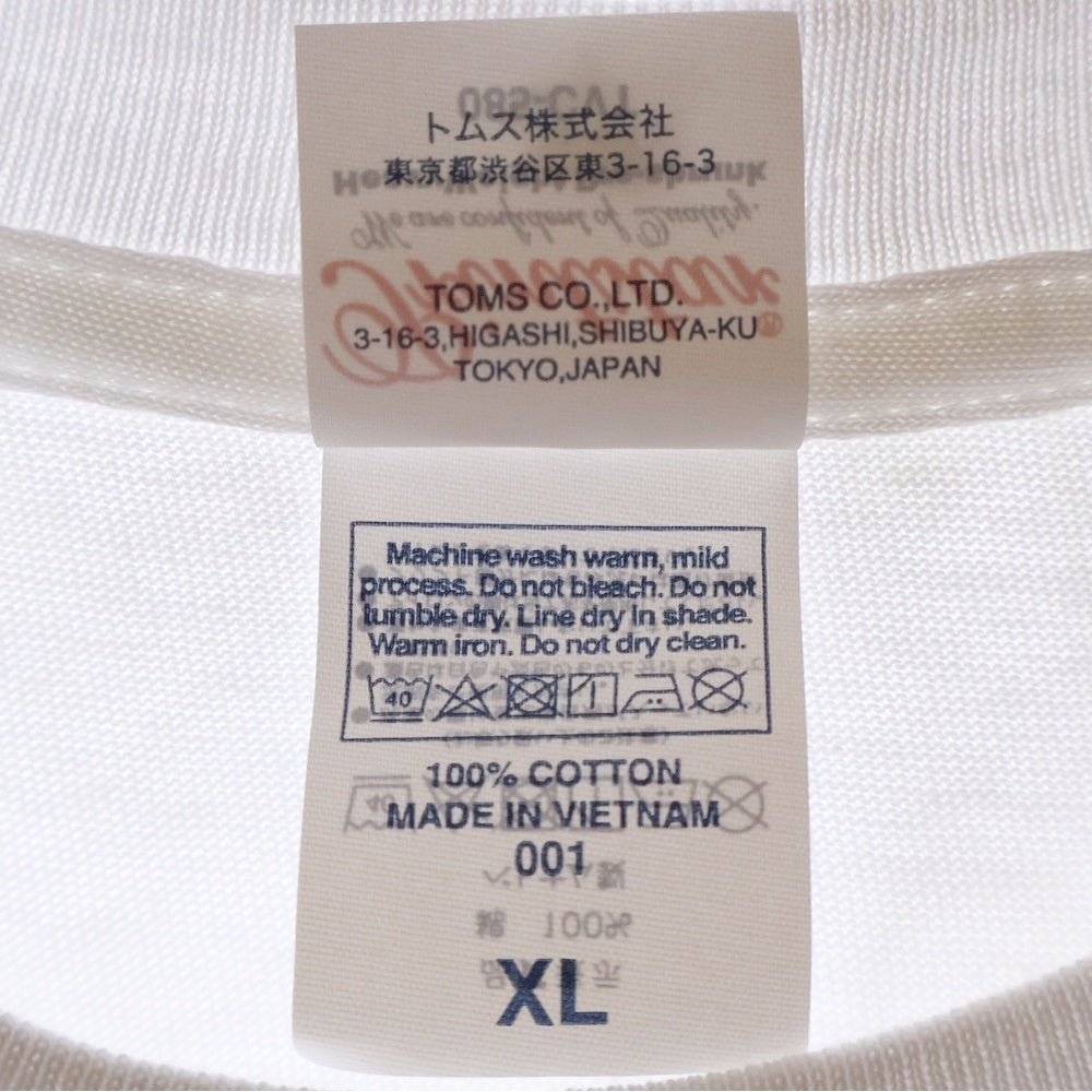 NO BRAND(ノーブランド) POP YOURS JJJ Live Photo Tee ポップユアーズ ジェイジェイジェイ ライブフォトTシャツ ホワイト