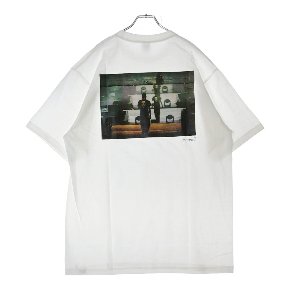 NO BRAND(ノーブランド) POP YOURS JJJ Live Photo Tee ポップユアーズ ジェイジェイジェイ ライブフォトTシャツ ホワイト