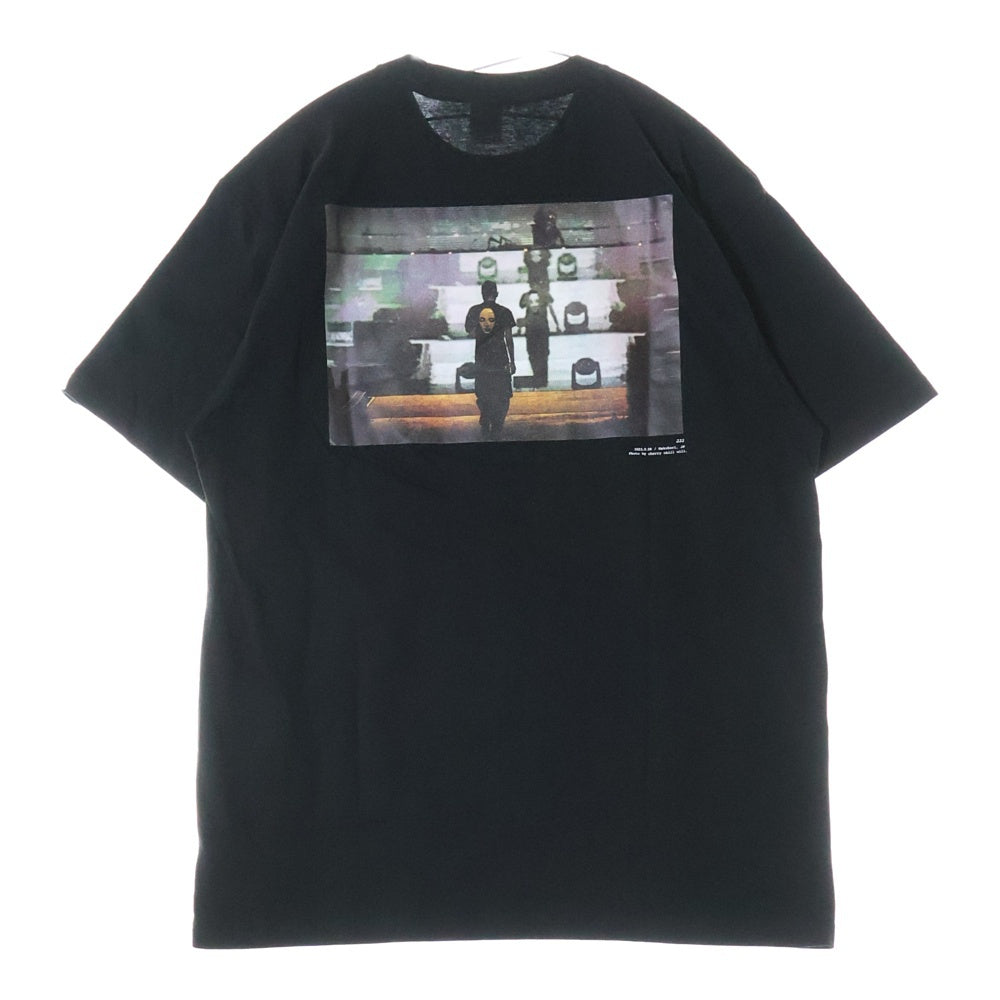 NO BRAND(ノーブランド) POP YOURS JJJ Live Photo Tee ポップユアーズ ジェイジェイジェイ ライブフォトTシャツ ブラック