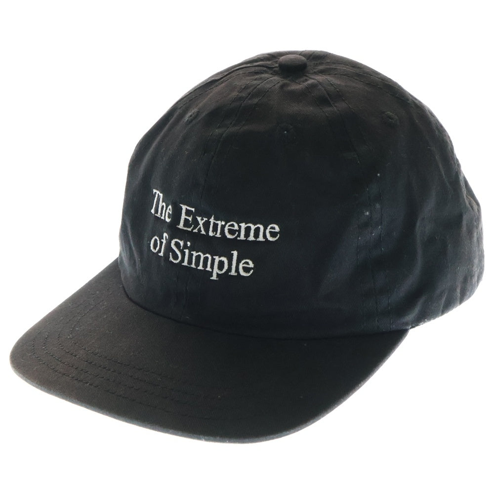 The Ennoy Professional(エンノイプロフェッショナル) The Extreme of Simple Cap ザ エクストリーム オブ シンプル キャップ ブラック