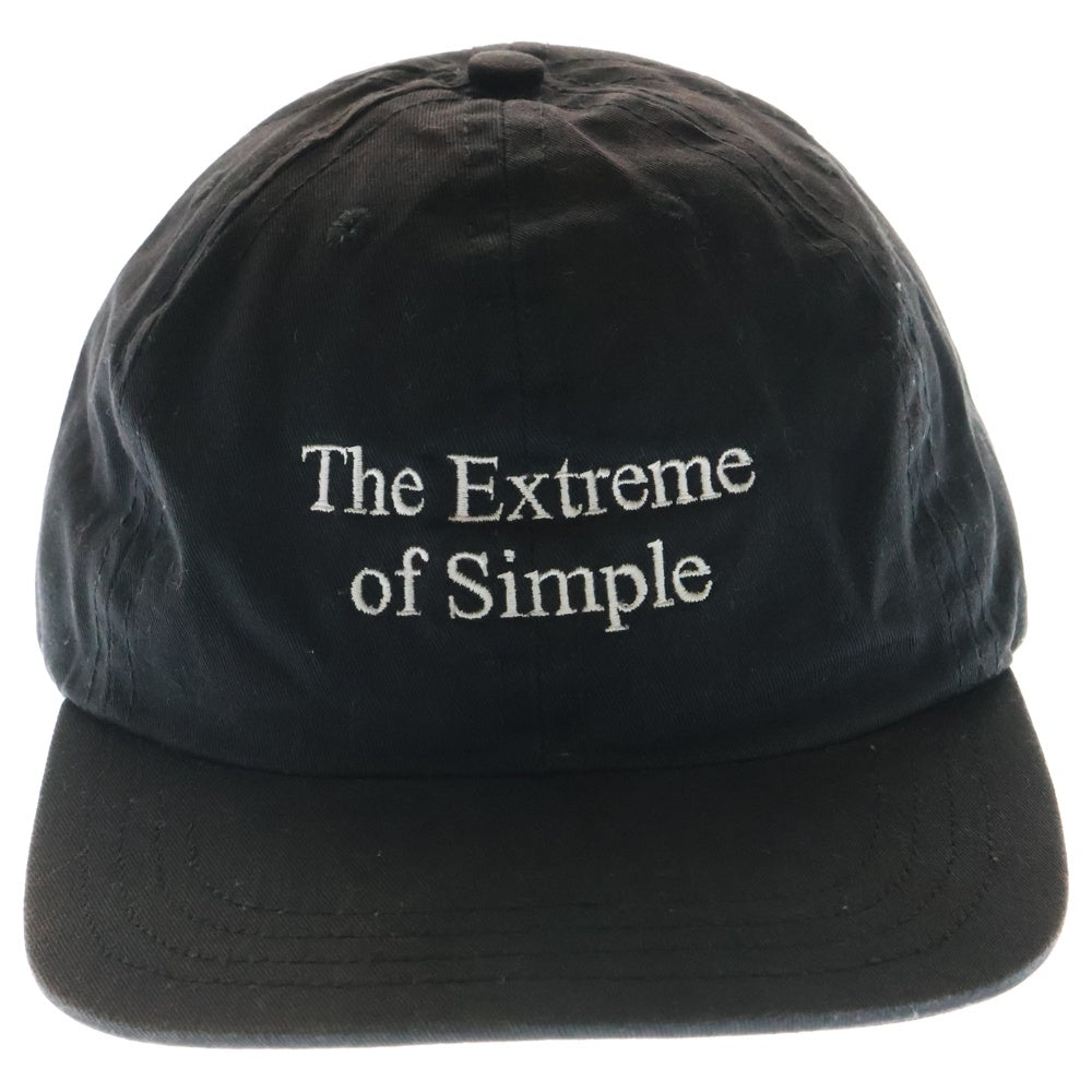 The Ennoy Professional(エンノイプロフェッショナル) The Extreme of Simple Cap ザ エクストリーム オブ シンプル キャップ ブラック