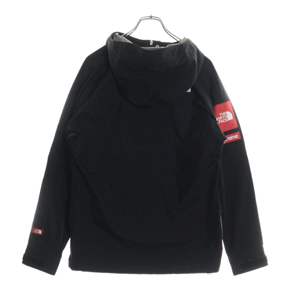 SUPREME(シュプリーム) 10SS ×THE NORTH FACE Expedition Pullover ザノースフェイス エクスペディション ナイロン プルオーバージャケット ブラック NP01099