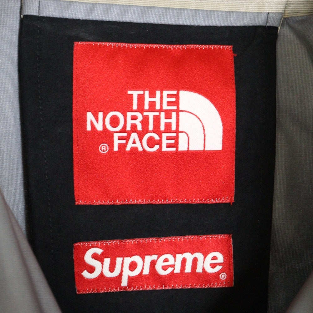 SUPREME(シュプリーム) 10SS ×THE NORTH FACE Expedition Pullover ザノースフェイス エクスペディション ナイロン プルオーバージャケット ブラック NP01099