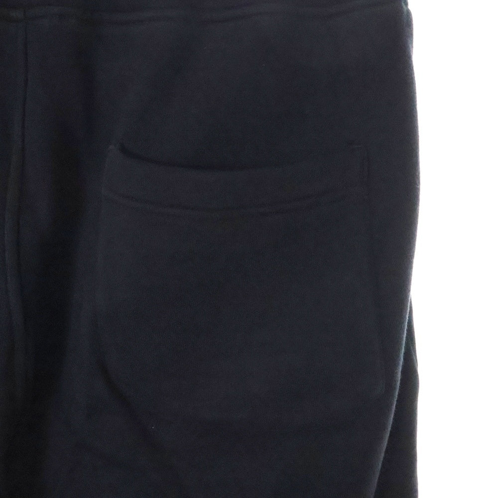 BALMAIN(バルマン) ポルトガル製 コットン スウェット バイカーパンツ ブラック W6HJ583B928