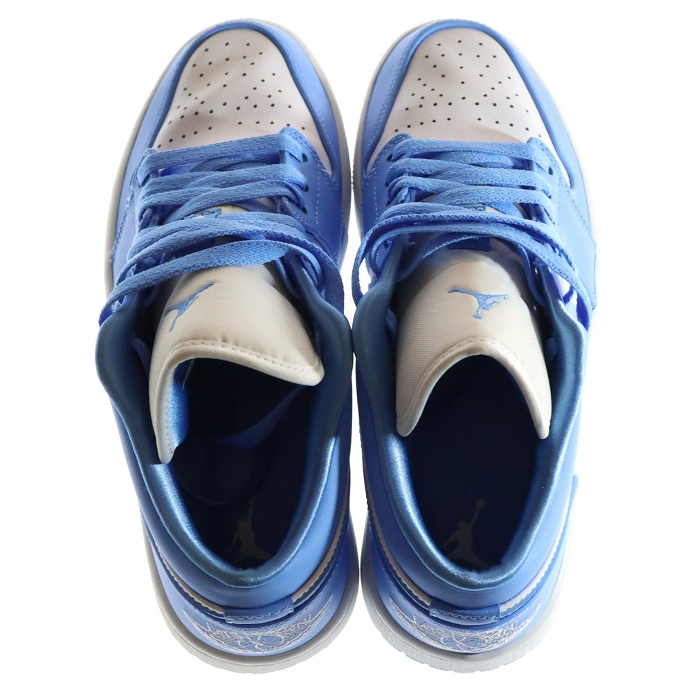 NIKE(ナイキ) WMNS AIR JORDAN 1 LOW UNC ウィメンズ エアジョーダン1 UNC ローカットスニーカー ホワイト/ブルー レディース US8.5/25.5cm AO9944-441