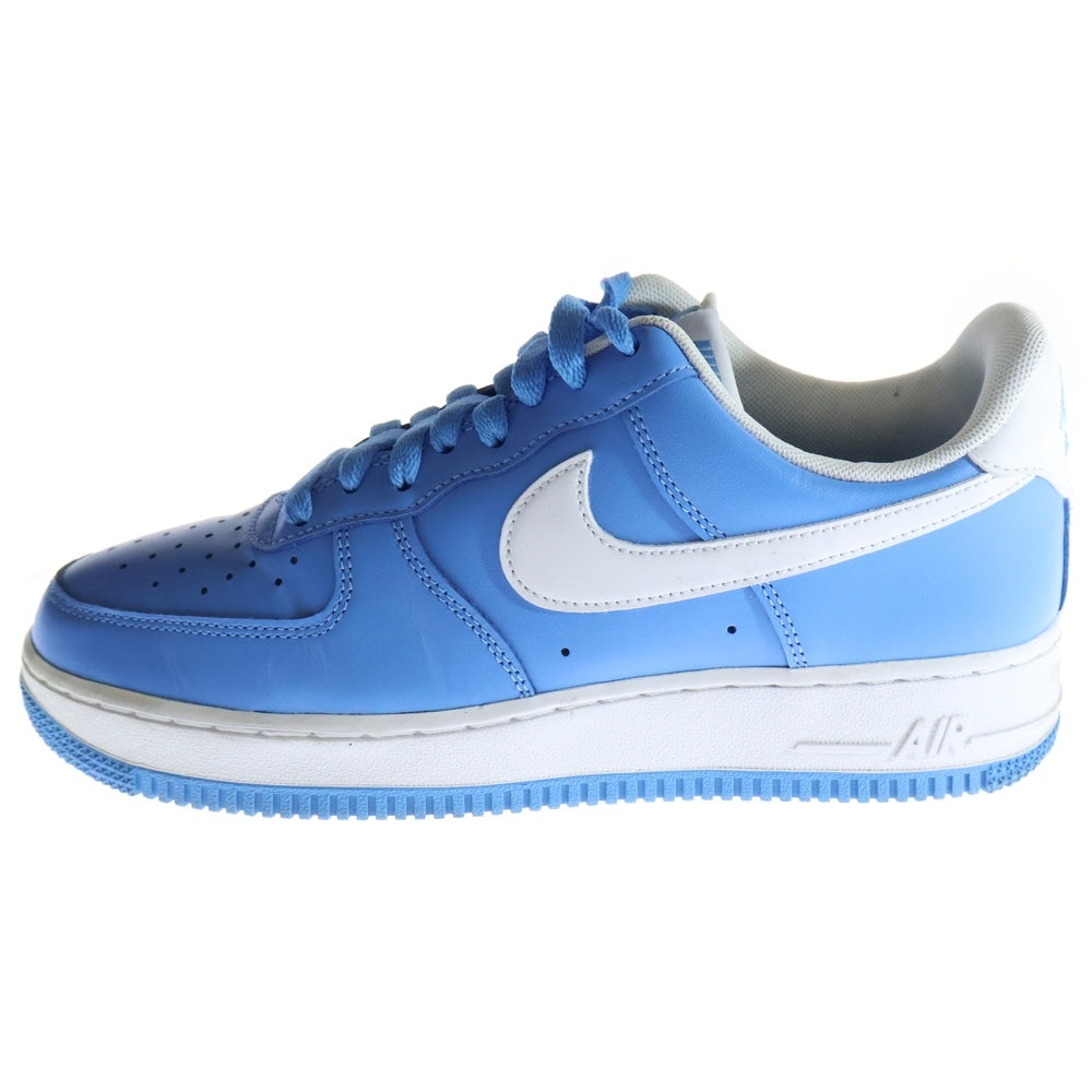 NIKE(ナイキ) AIR FORCE1LOW 07 UNIVERSITY BLUE エアフォース1 07 ローカットスニーカー ユニバーシティ ブルー ホワイト/ブルー US7.5/26cm DC2911-400