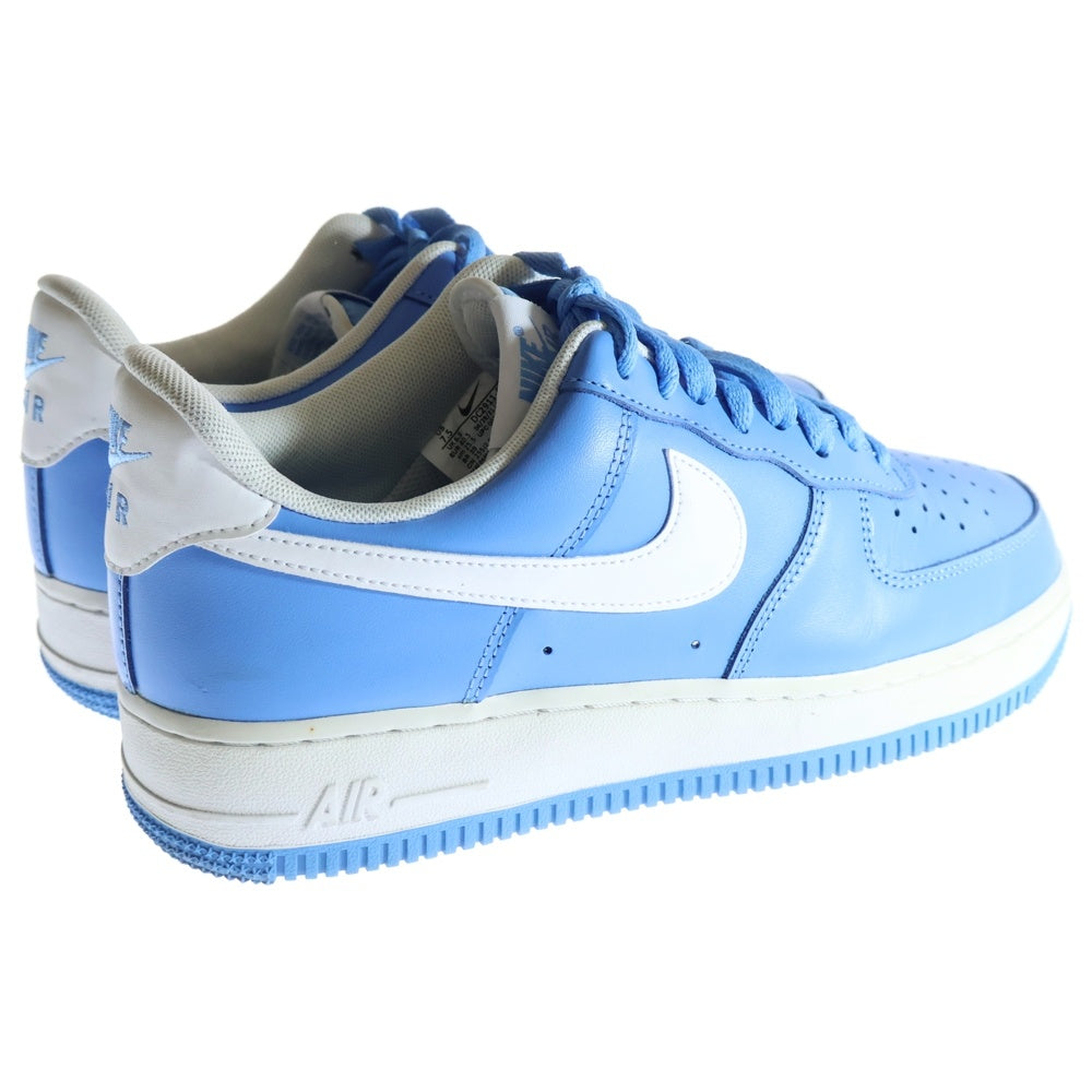 NIKE(ナイキ) AIR FORCE1LOW 07 UNIVERSITY BLUE エアフォース1 07 ローカットスニーカー ユニバーシティ ブルー ホワイト/ブルー US7.5/26cm DC2911-400