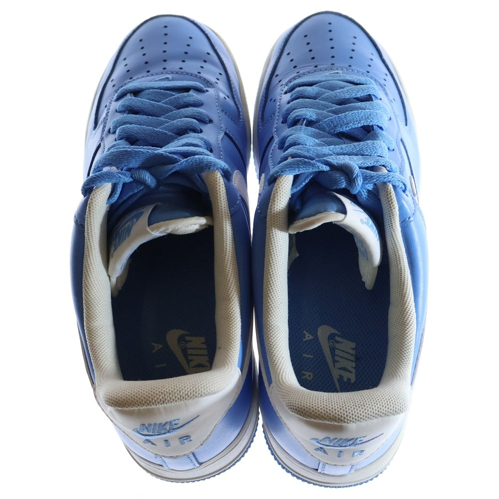 NIKE(ナイキ) AIR FORCE1LOW 07 UNIVERSITY BLUE エアフォース1 07 ローカットスニーカー ユニバーシティ ブルー ホワイト/ブルー US7.5/26cm DC2911-400