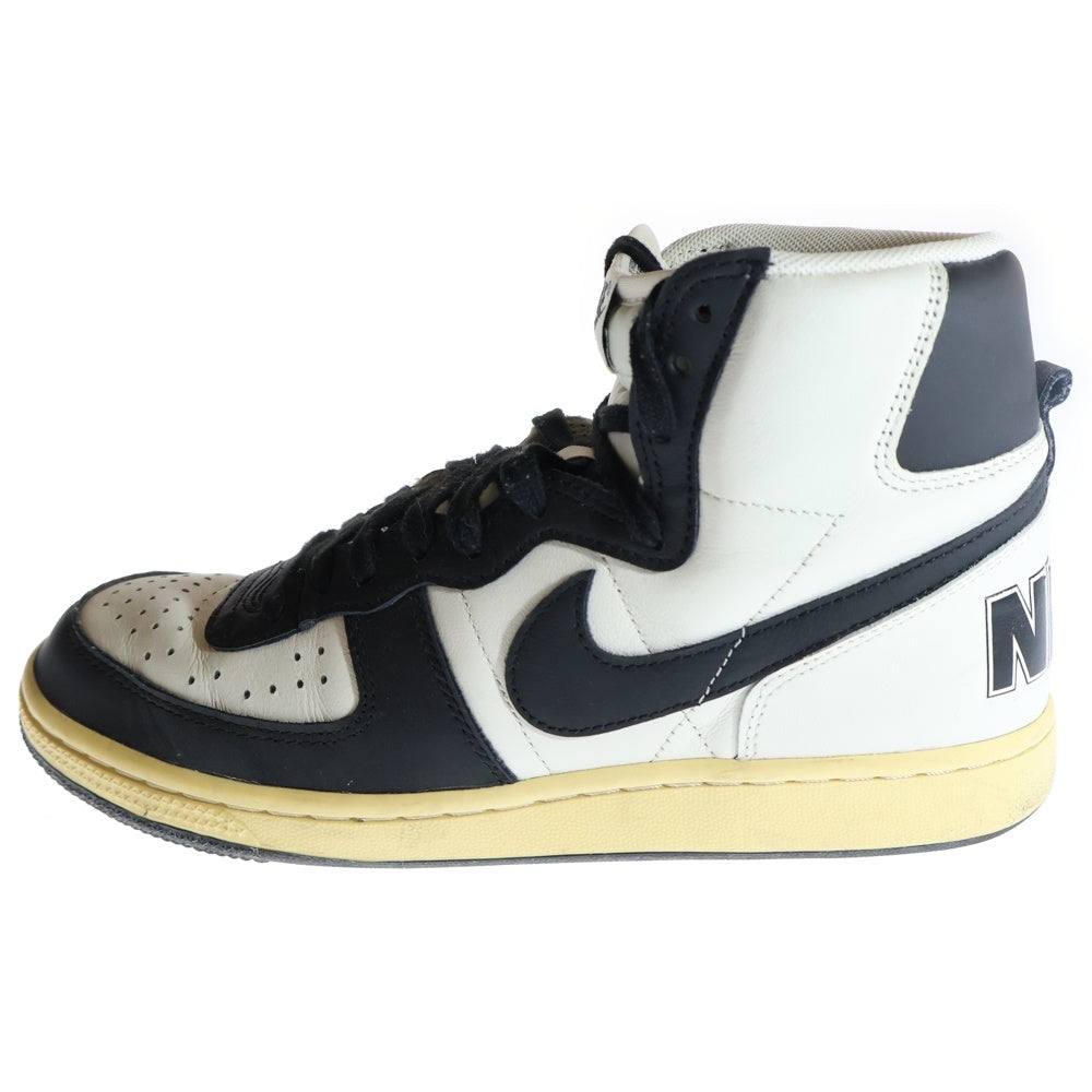 NIKE(ナイキ) TERMINATOR HIGH BLACK AND PHANTOM ターミネーター ブラック アンド ファントム ハイカットスニーカー ブラック/ホワイト US7.5/26cm FD0394-030