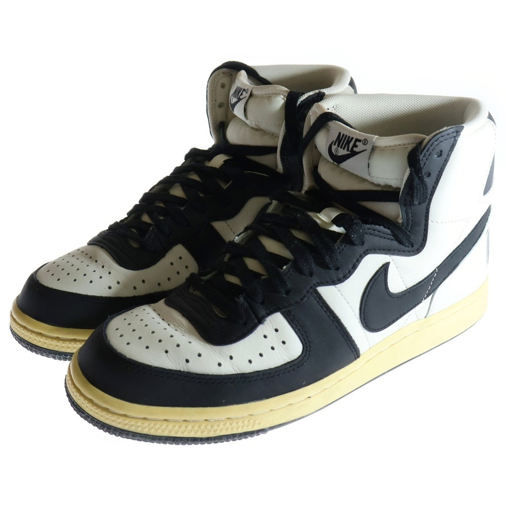NIKE(ナイキ) TERMINATOR HIGH BLACK AND PHANTOM ターミネーター ブラック アンド ファントム ハイカットスニーカー ブラック/ホワイト US7.5/26cm FD0394-030
