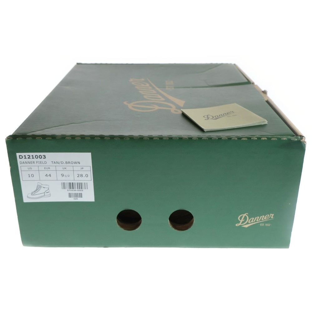 DANNER(ダナー) DANNER FIELD ダナーフィールド ウォータープルーフレザーブーツ ハイカットシューズ ブラウン US10/28cm D121003