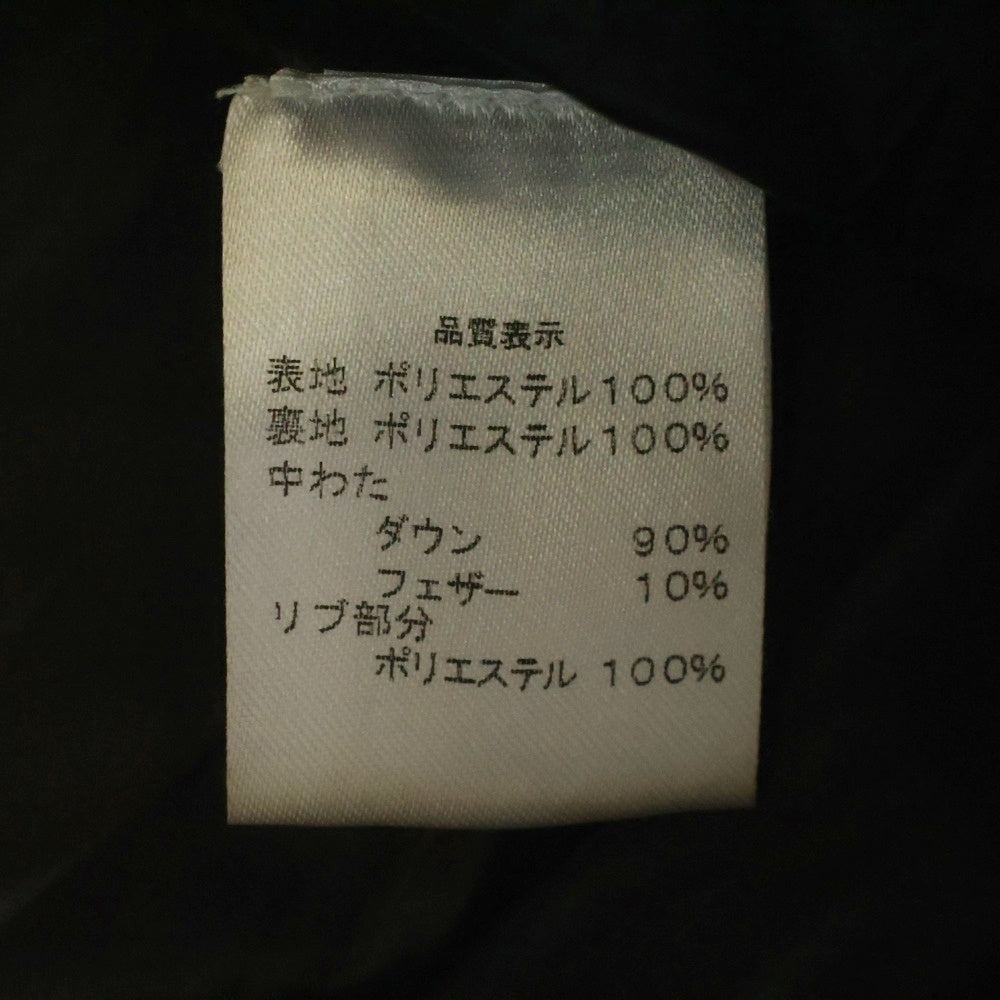 STAMPD(スタンプド) INTERNATIONAL DOWN JACKET インターナショナル ジップアップダウンジャケット ブラック