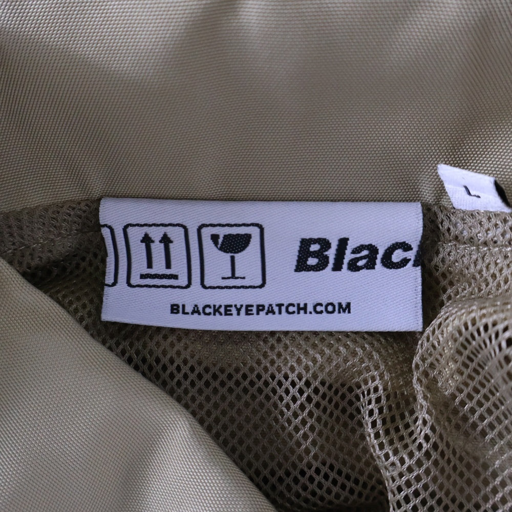 THE BLACK EYE PATCH(ブラックアイパッチ) HANDLE WITH CARE COACH JACKET ハンドル ウィズ ケア コーチ ジャケット ベージュ