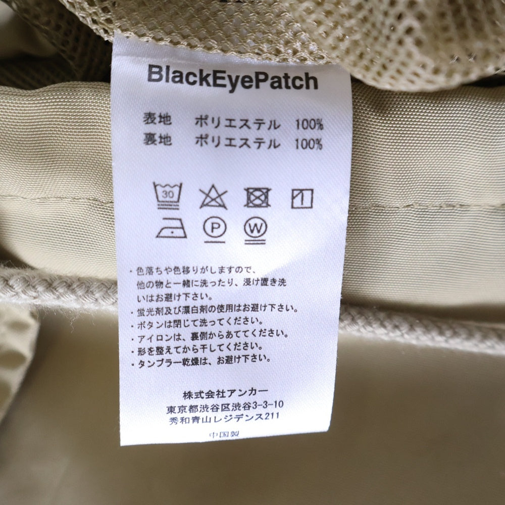 THE BLACK EYE PATCH(ブラックアイパッチ) HANDLE WITH CARE COACH JACKET ハンドル ウィズ ケア コーチ ジャケット ベージュ