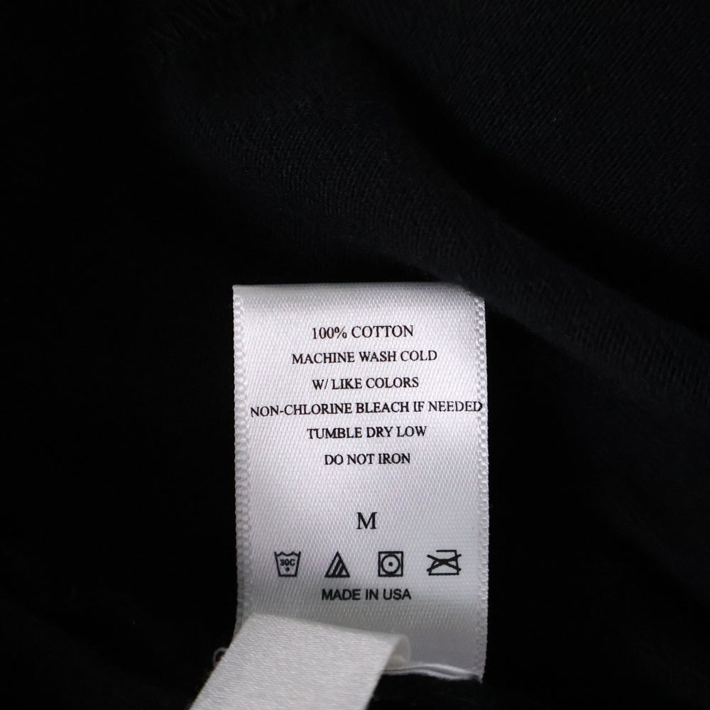 STAMPD(スタンプド) SPLIT LOGO TEE スプリット ロゴ クルーネック半袖Tシャツ カットソー ブラック
