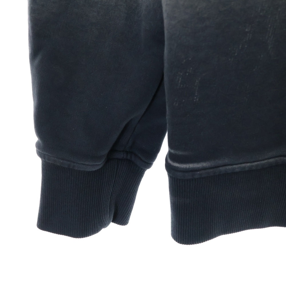 STAMPD(スタンプド) GRADIENT COLOR BIGSIZE HOODIE グラディエント カラー ビッグサイズ フーディー プルオーバースウェットパーカー ネイビー/ライトグレー