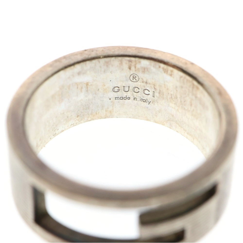GUCCI(グッチ) ブランデット カットアウトG リング 指輪 シルバー