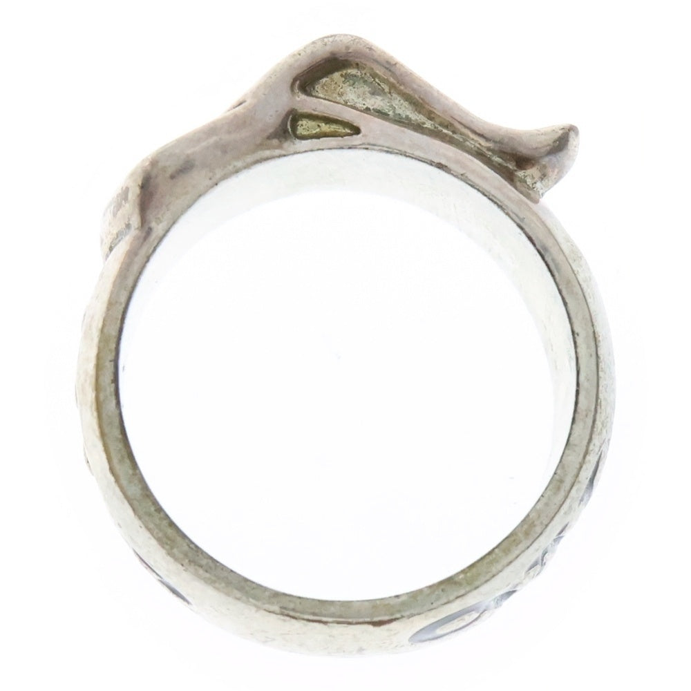 Vivienne Westwood(ヴィヴィアンウエストウッド) BELT RING ベルトモチーフ ロゴ刻印 リング 指輪 シルバー