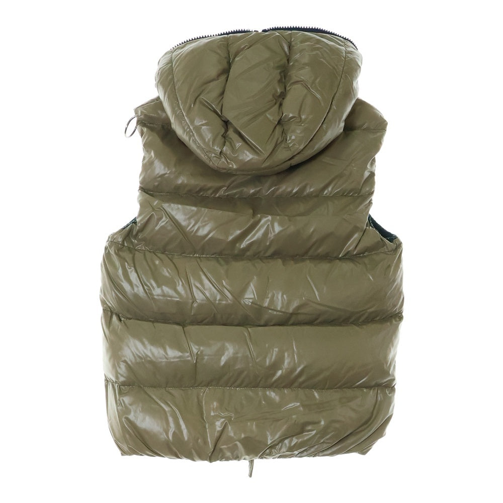 DUVETICA(デュベティカ) ARISTEO DOWN VEST アリステオ ナイロン フーデット ダウンベスト ベージュ U.2260.00-1035R