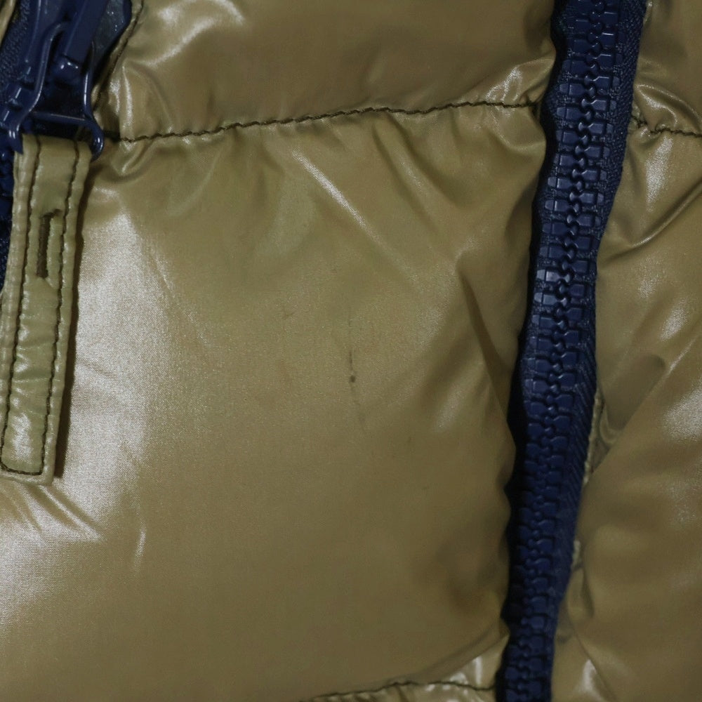 DUVETICA(デュベティカ) ARISTEO DOWN VEST アリステオ ナイロン フーデット ダウンベスト ベージュ U.2260.00-1035R