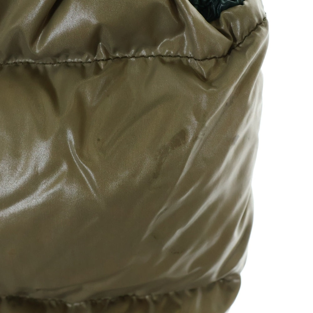 DUVETICA(デュベティカ) ARISTEO DOWN VEST アリステオ ナイロン フーデット ダウンベスト ベージュ U.2260.00-1035R