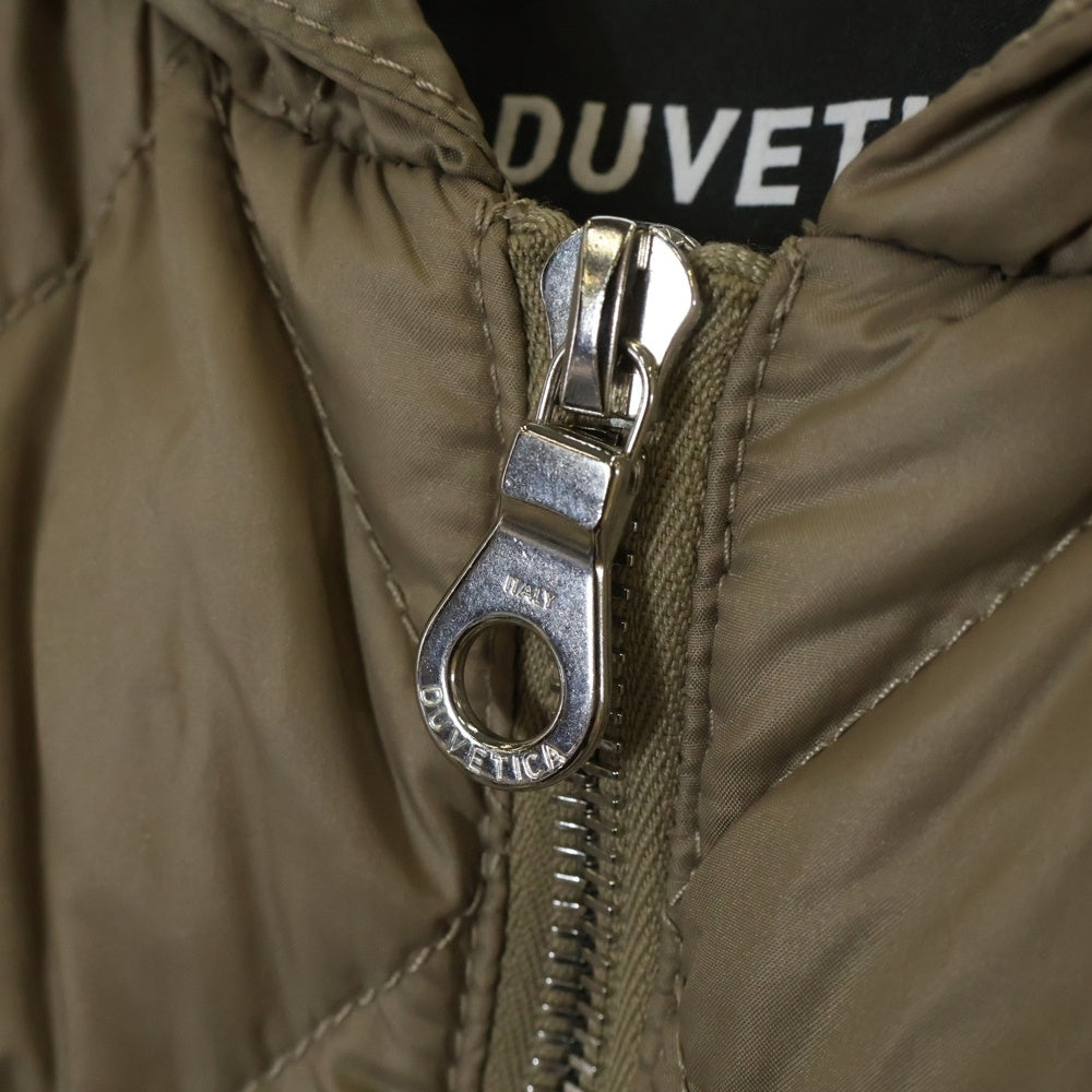DUVETICA(デュベティカ) AYLEN アイレン ナイロン フーデット ダウンジャケット コート ベージュ