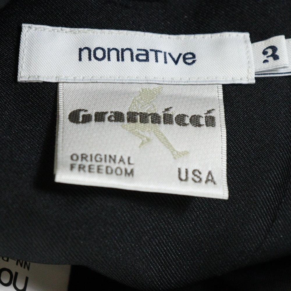 nonnative(ノンネイティブ) 21SS ×GRAMICCI WALKER ANKLE CUT EASY SLACKS POLY TWILL グラミチ ウォーカー アンクル カット イージー スラックス ポリ ツイル テーパードパンツ NN-P3988