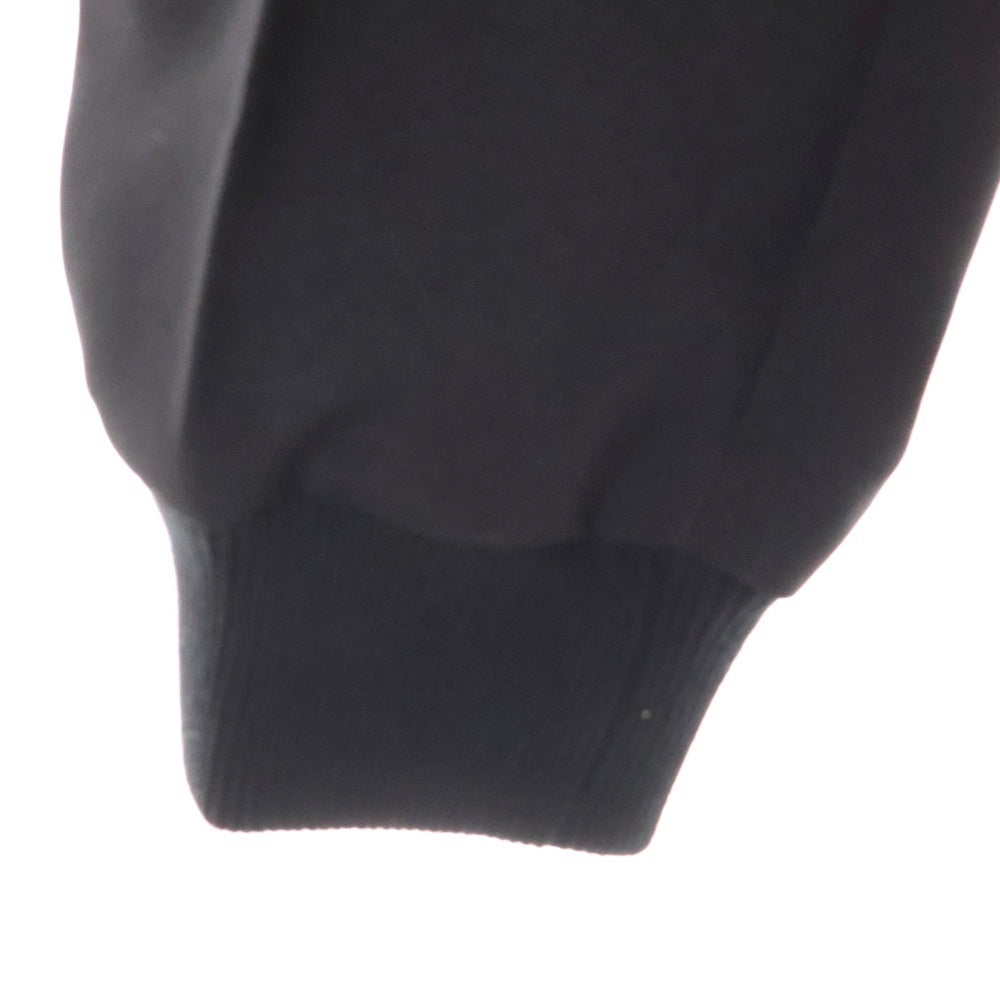 SOPHNET.(ソフネット) 24AW STRETCH WOVEN CLOTH SLIM FIT RIBBED PANTS ストレッチ ウーブン クロス スリム フィット リブド パンツ ブラック SOPH-242030