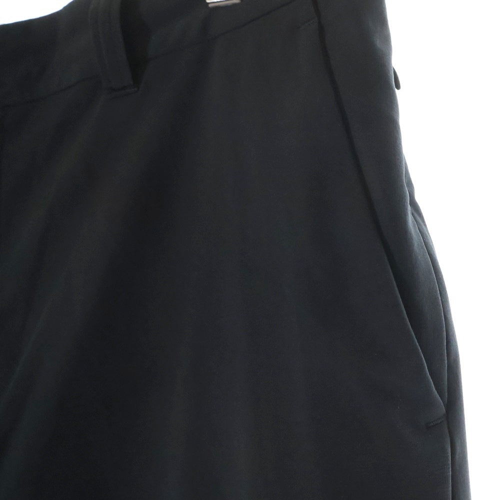 SOPHNET.(ソフネット) 24AW 4WAY STRETCH SHIRRING SLIM FIT SLACKS 4ウェイ ストレッチ シャーリング スリム フィット スラックス ブラック SOPH-242041