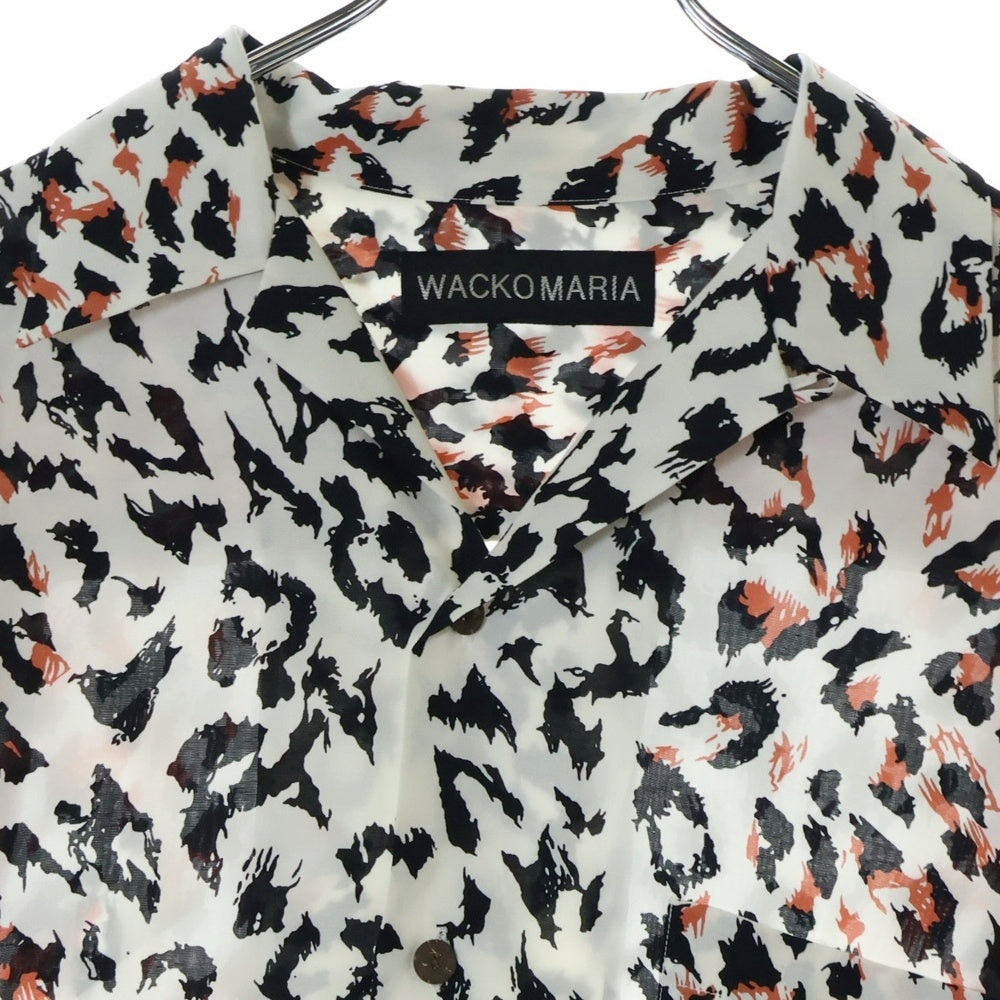 WACKO MARIA(ワコマリア) 25SS HAWAIIAN SHIRT S/S TYPE-1 ハワイアン オープンカラーシャツ ショートスリーブ ホワイト 25SS-WMS-HI01