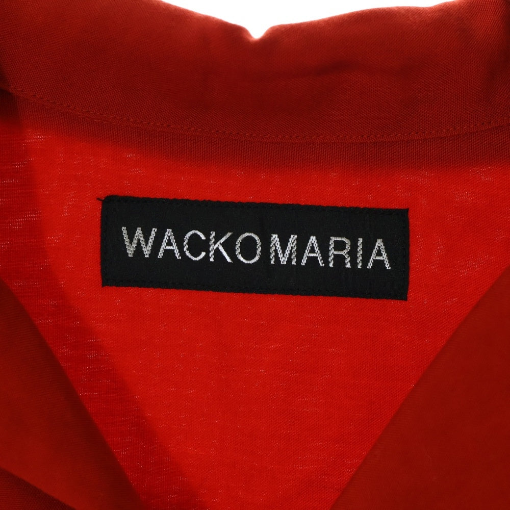 WACKO MARIA(ワコマリア) 25SS 50'S SHIRT S/S TYPE-2 フィフティーズ オープンカラーシャツ ショートスリーブ レッド 25SS-WMS-OC06