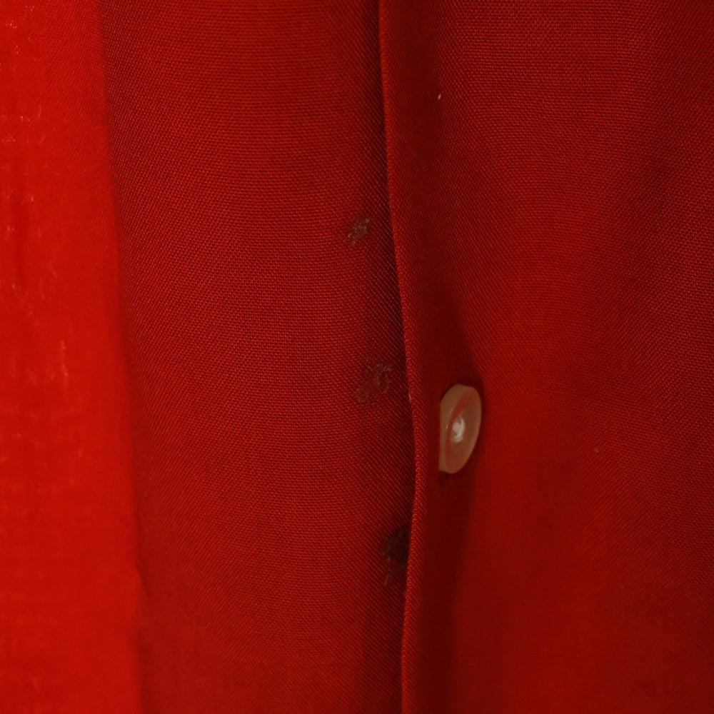 WACKO MARIA(ワコマリア) 25SS 50'S SHIRT S/S TYPE-2 フィフティーズ オープンカラーシャツ ショートスリーブ レッド 25SS-WMS-OC06