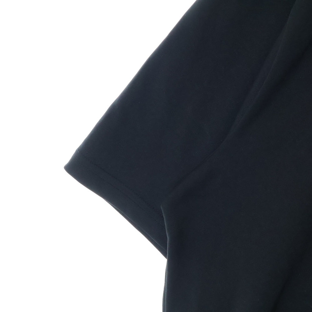 F.C.R.B./F.C.Real Bristol/FCRB(エフシーアールビー/エフシーレアルブリストル) 22SS S/S TEAM MOCK NECK TOP ショートスリーブ チーム トップ モックネック半袖Tシャツ カットソー ブラック FCRB-220023