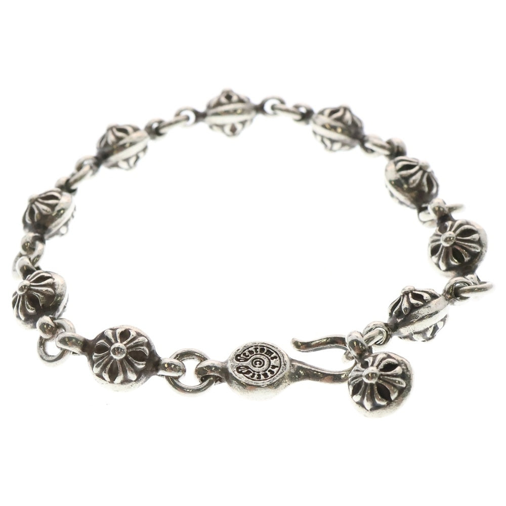 CHROME HEARTS(クロムハーツ) NO1 BALL #1クロスボールブレスレット シルバー BCA172