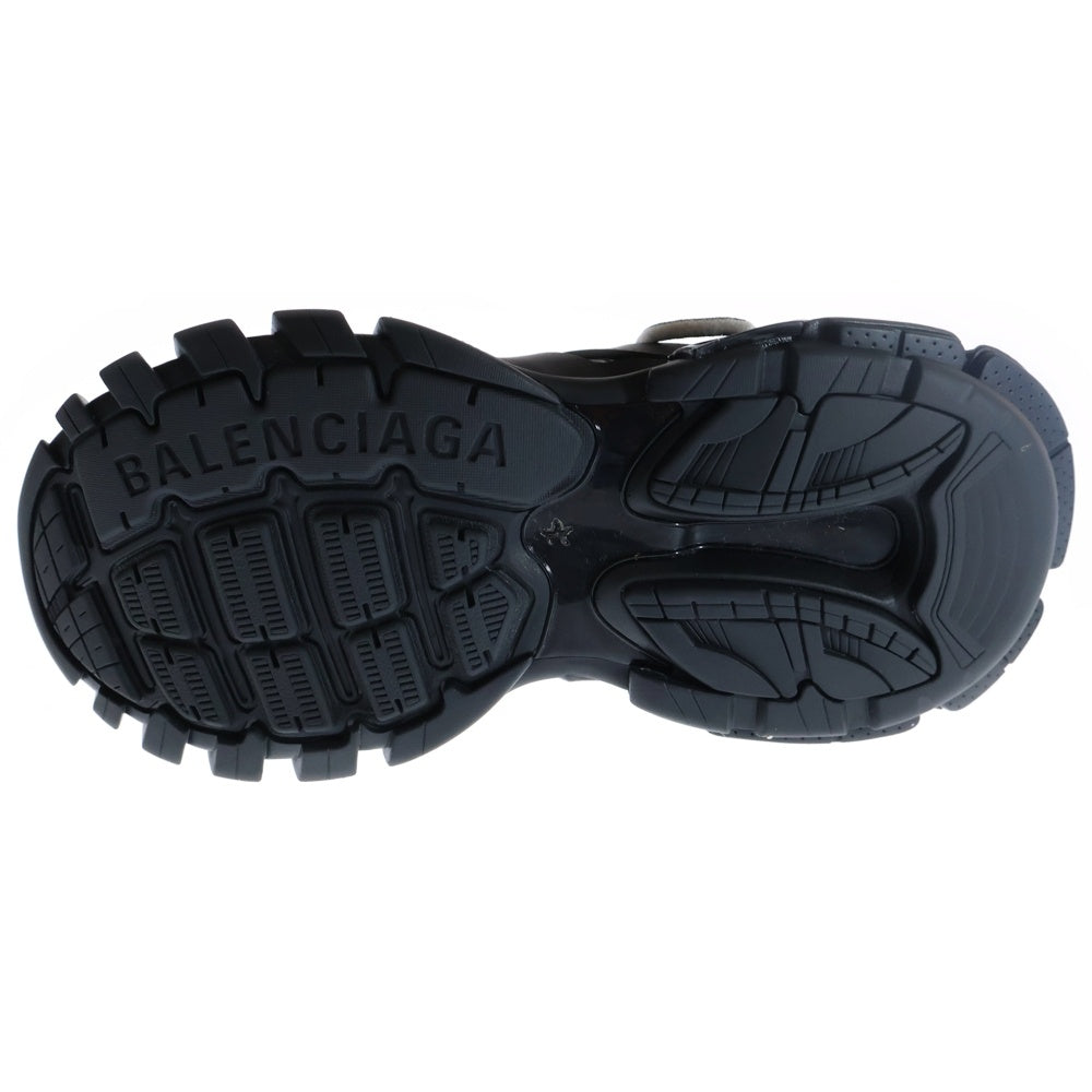 BALENCIAGA(バレンシアガ) TRACK MULE トラック ミュール ダブルレース メッシュ切替 サンダル シューズ ブラック 653814