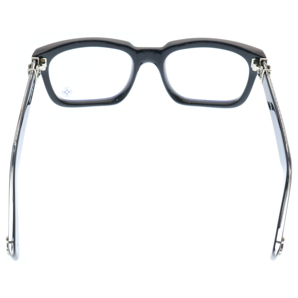 CHROME HEARTS(クロムハーツ) SEE YOU IN TEA BSフレアフレーム ウェリントン サングラス メガネ 眼鏡 ブラック/シルバー