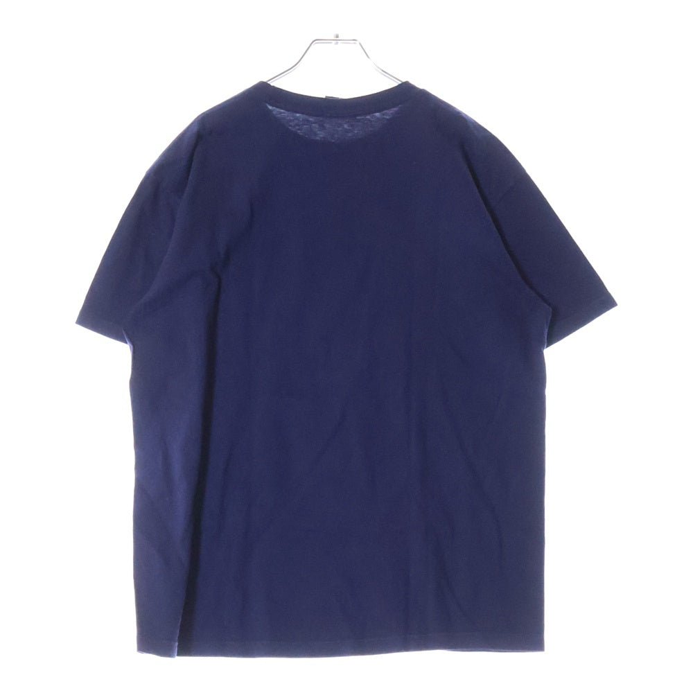 POLO RALPH LAUREN(ポロラルフローレン) 90S VINTAGE POLO BEAR ヴィンテージ ホンジュラス製 ポロベア フロントプリント クルーネック 半袖Tシャツ カットソー ネイビー