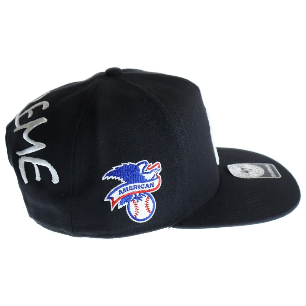 SUPREME(シュプリーム) 15SS New York Yankees 47 Brand SNAPBACK Cap ニューヨーク ヤンキース スナップバック ベースボールキャップ ブラック