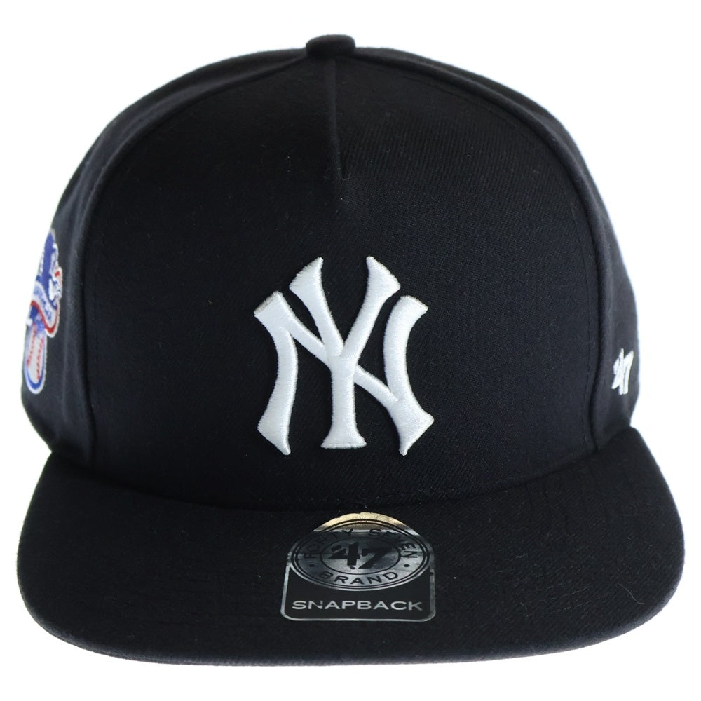 SUPREME(シュプリーム) 15SS New York Yankees 47 Brand SNAPBACK Cap ニューヨーク ヤンキース スナップバック ベースボールキャップ ブラック