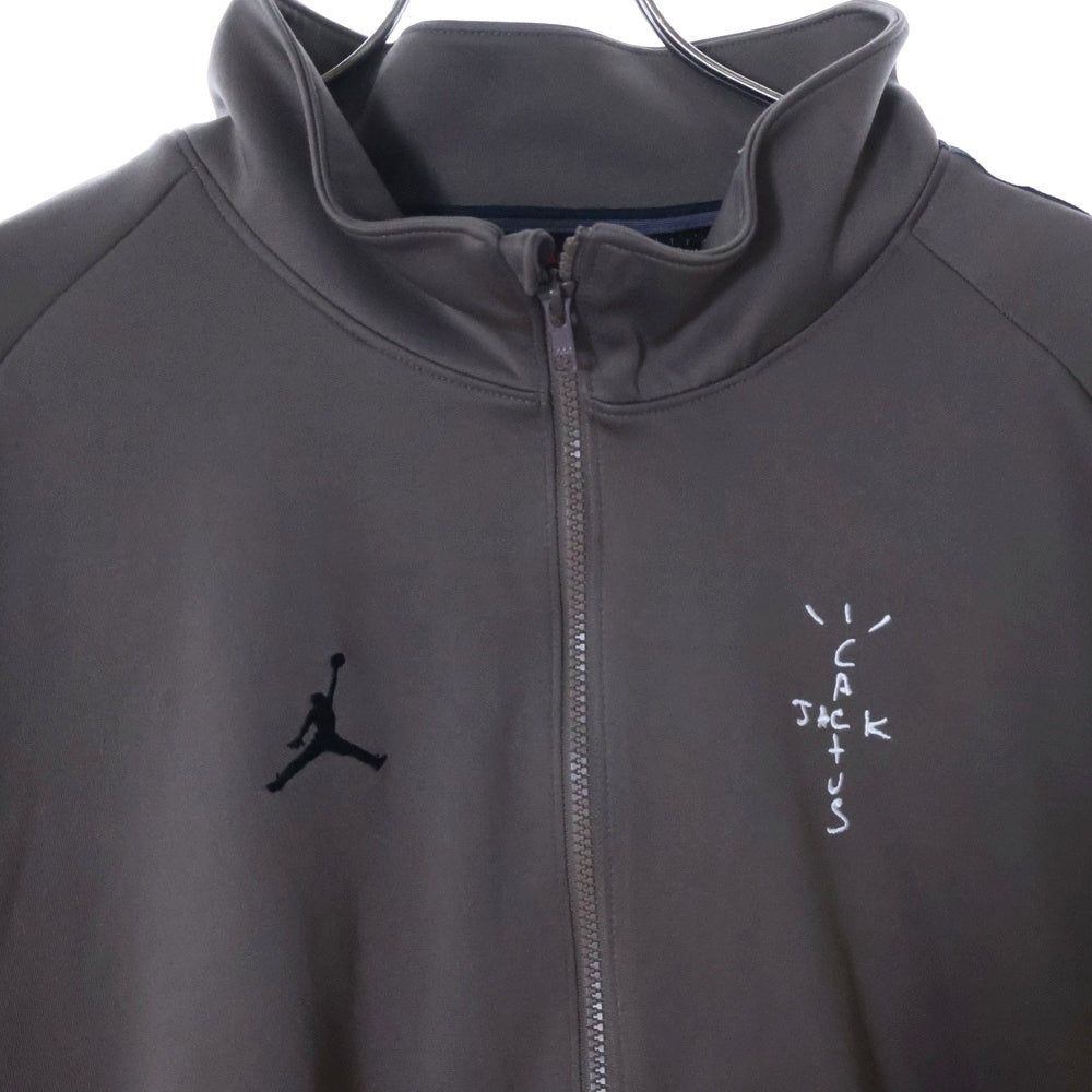 NIKE(ナイキ) 19SS ×TRAVIS SCOTT JORDAN TRACK JACKET トラヴィススコット カクタスジャック トラックジャケット ブラウン CK4035-260