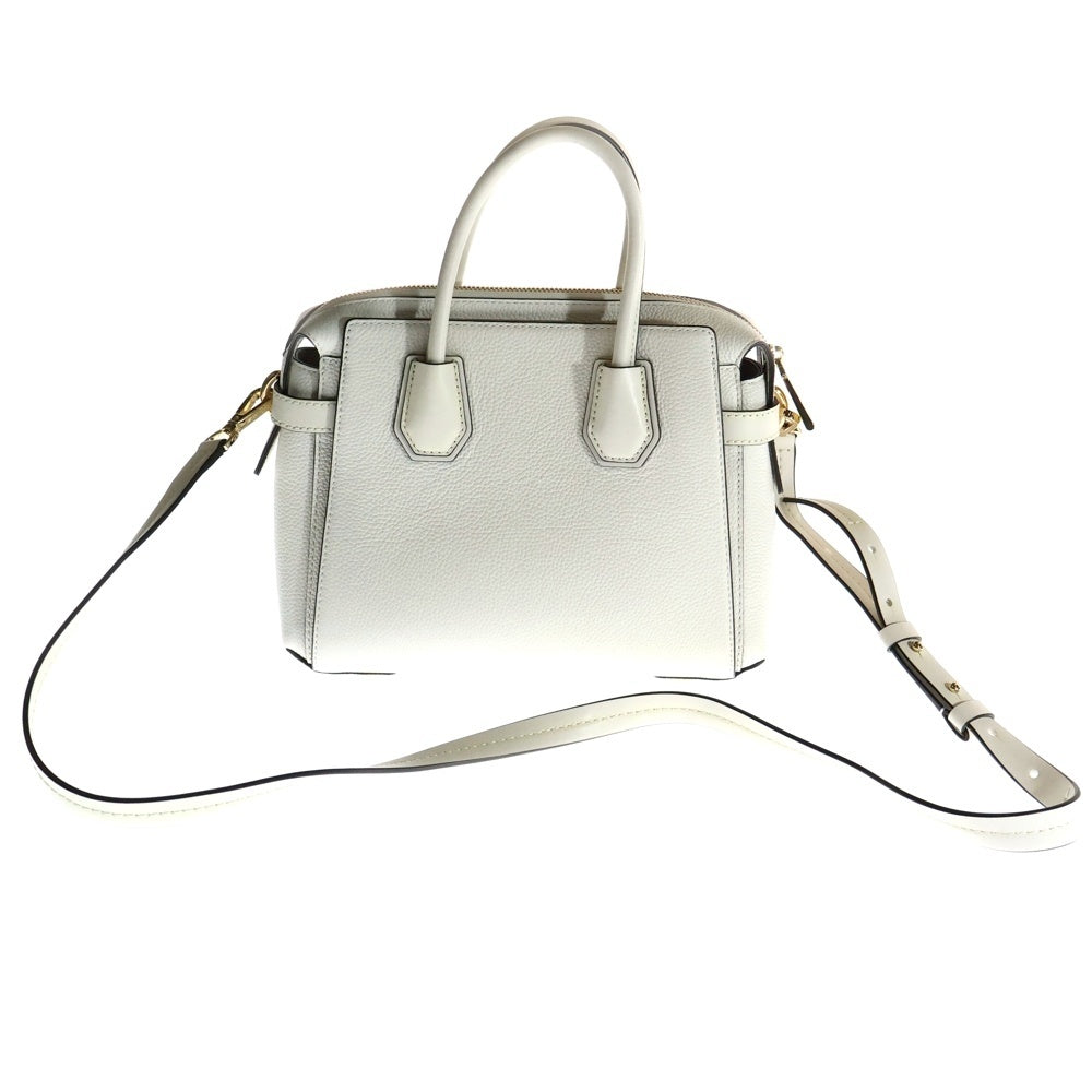 MICHAEL KORS(マイケルコース) 2WAY スタッズデザイン ショルダー ハンドバッグ レディース ホワイト 30T0GM9S1L