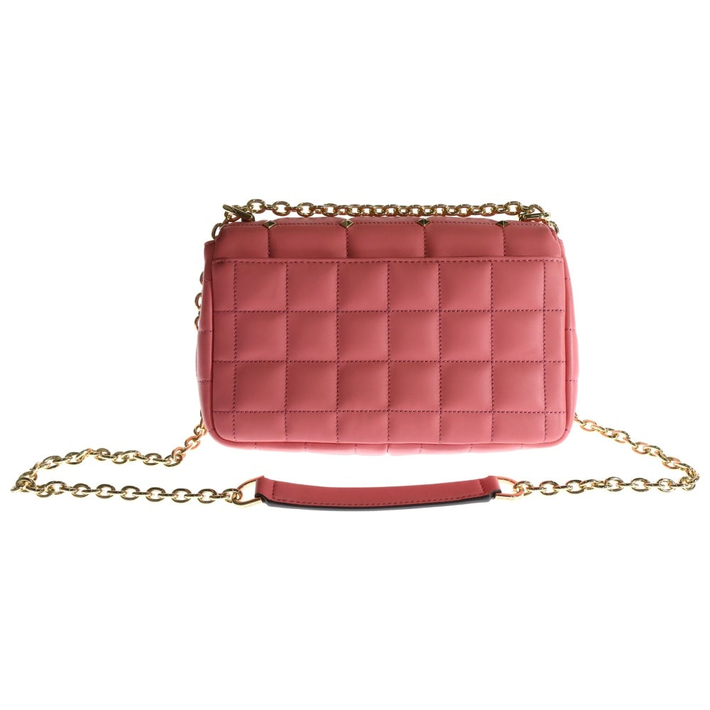 MICHAEL KORS(マイケルコース) キルティング チェーンショルダーバッグ レディース ピンク/ゴールド 30S1G1SL7Y